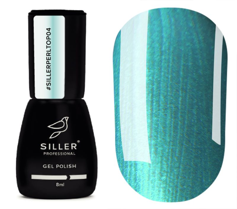 Siller Top for nails Perl Top No. 04, 8 ml