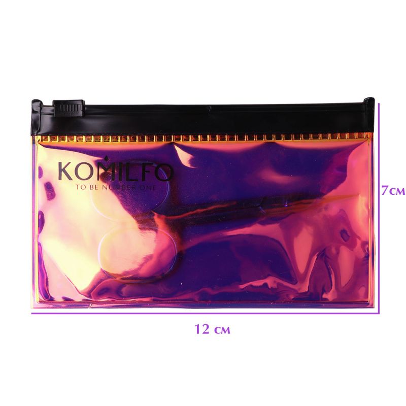 Komilfo IC Ultra 23 mm, professional cuticle scissors, dichroic case