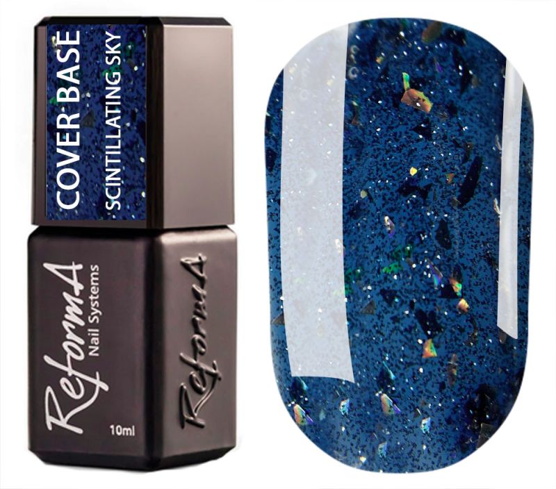 ReformA Nail base Cover base Scintillating Sky, 10 ml