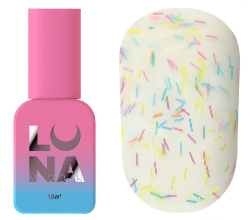 LUNA Matte top without sticky layer Top Matt Ice Cream, 13 ml