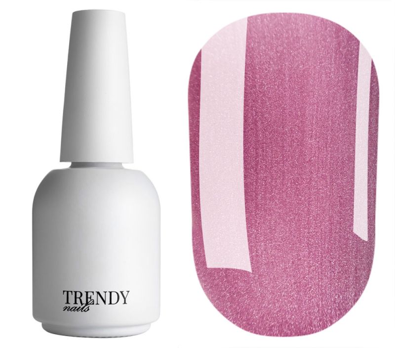 Trendy Nails Гель-лак Gel Polish Cat Eye's Gummy Bear "Berry Teddy", 10 мл