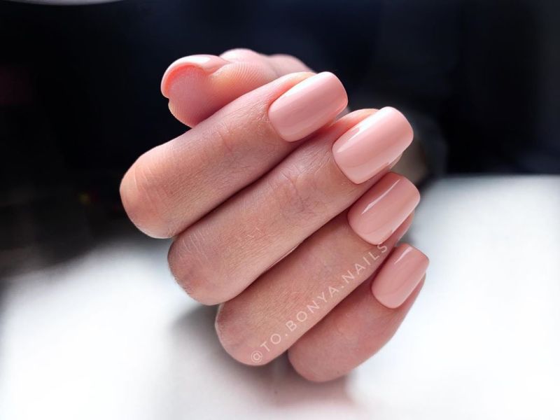 Kira Nails gel varnish No. 112 (pink-beige, enamel), 6 ml