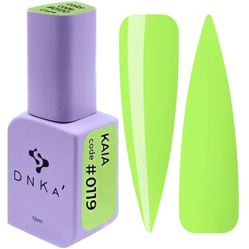 DNKa Гель-лак для нігтів NEW FORMULA 0119, 12 мл