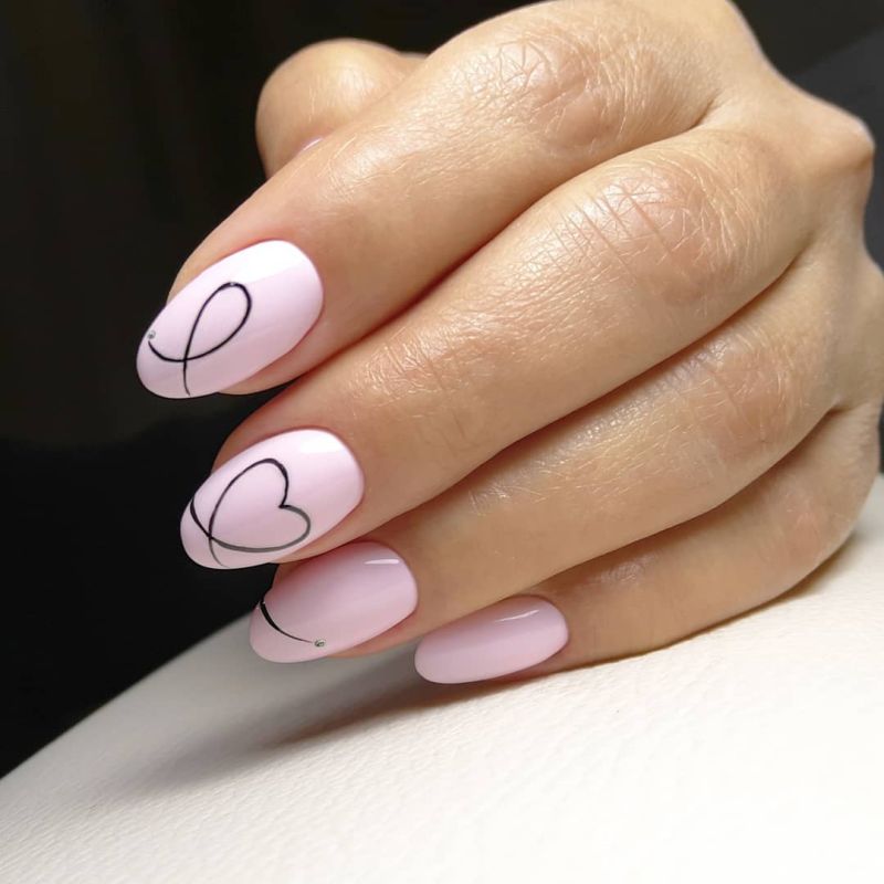 Gel polish Komilfo Deluxe Series D211 (light, slightly lilac-pink, enamel), 8 ml