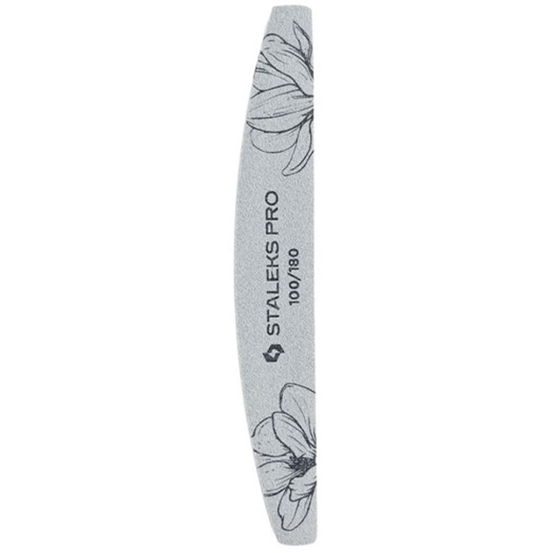 GIFT Staleks - EXPERT 40 crescent-shaped mineral file, 100/180 grit, 25 pcs