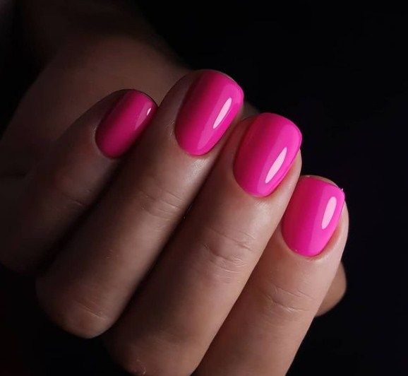 NUB 017 Fallen Dream gel varnish (hot pink, enamel), 8 ml
