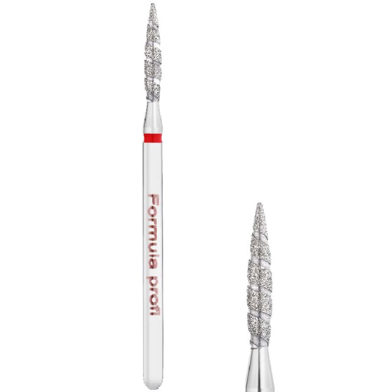 Formula Profi Diamond burr Tornado sharp (02081-21) Red, diameter 0.21