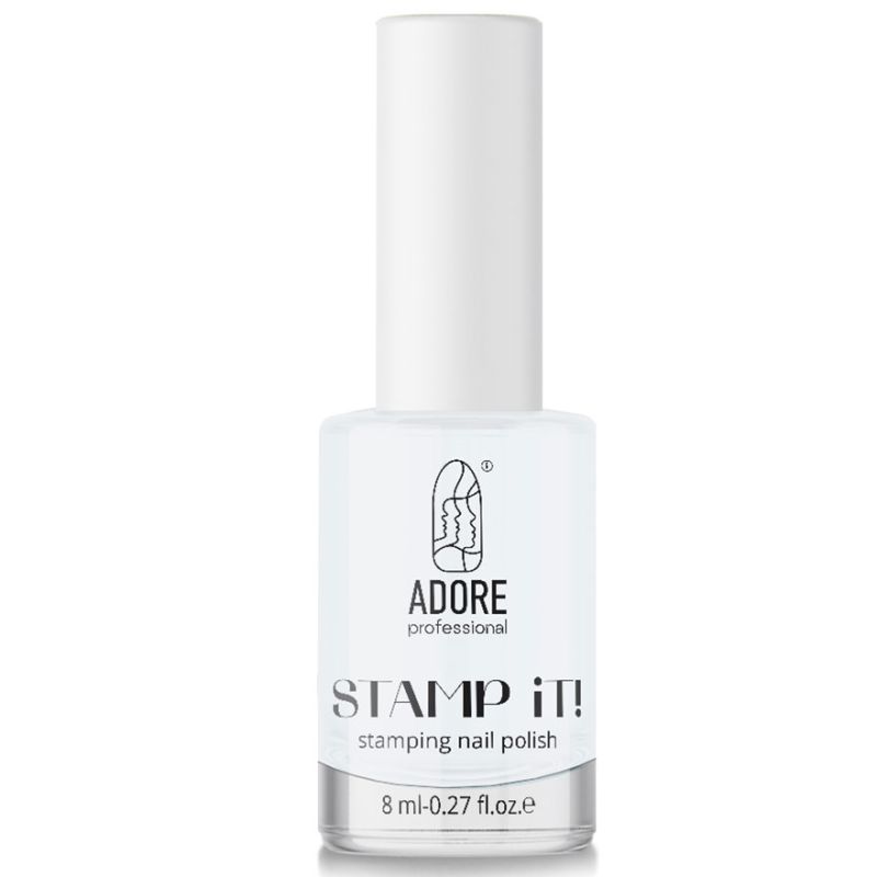 ADORE Professional Лак для стемпинга №01, 8 мл