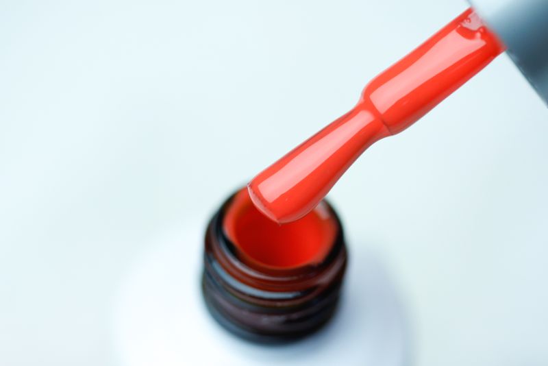 Gel varnish Atica Coral Reefs GPM168 (bright coral, enamel), 7.5 ml