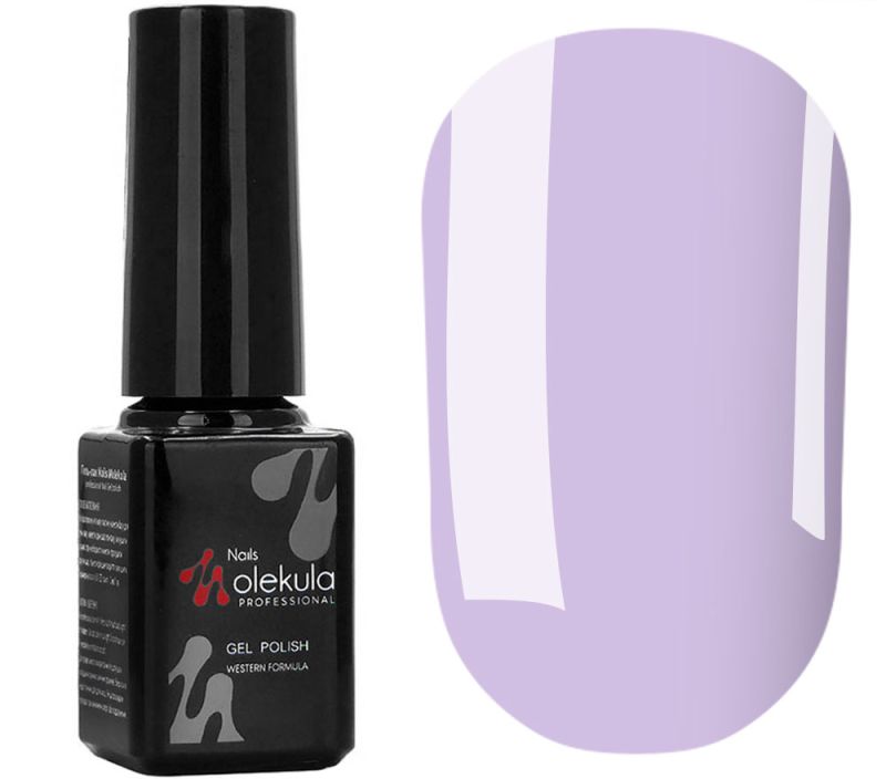 Molekula DIAMOND gel varnish No. 501 (silver, with sparkles and mica), 6 ml