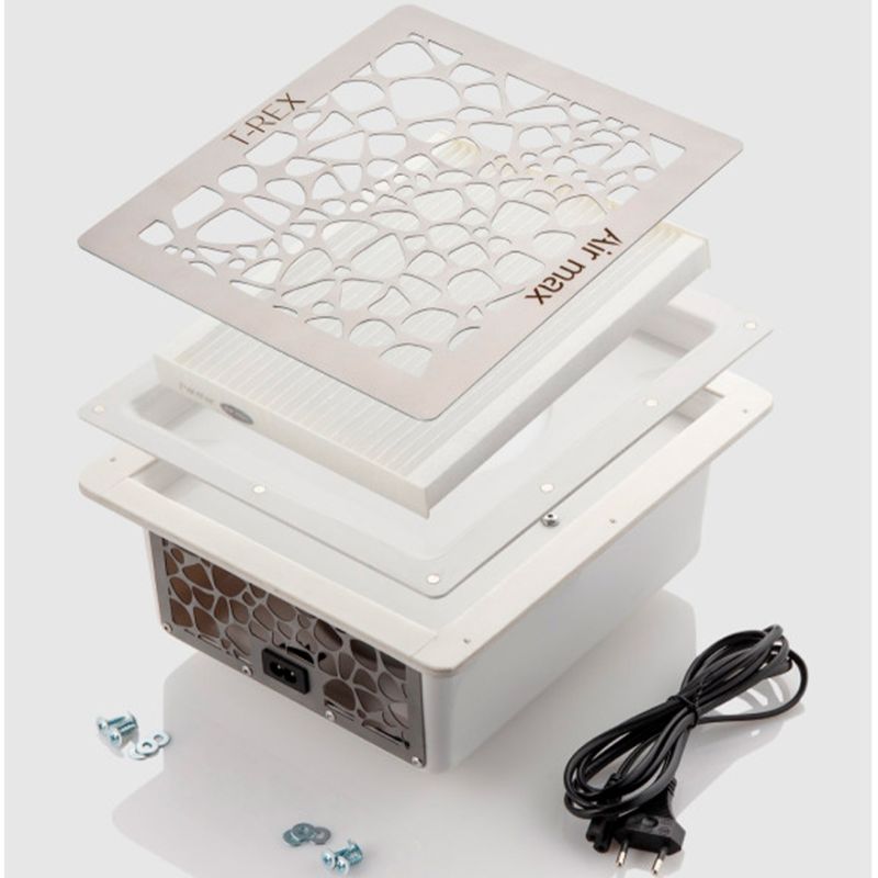 AIR MAX Hood built-in for manicure T-REX with a steel panel (24-month warranty)
