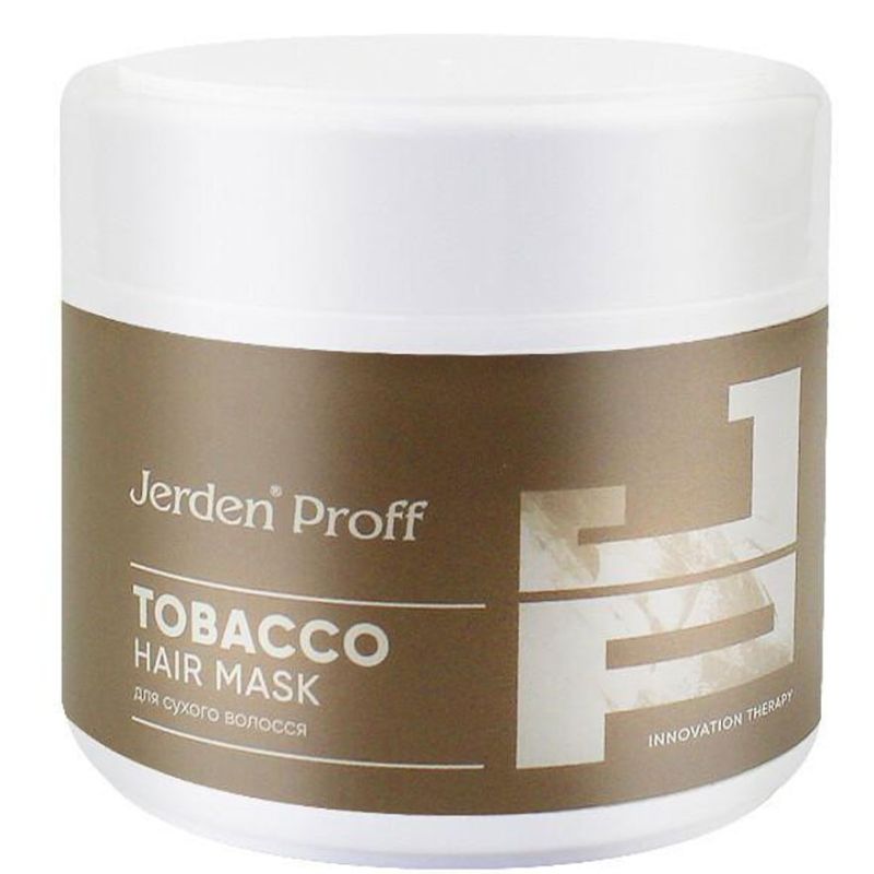 Jerden Proff TOBACCO Увлажняющая маска с маслом ванили и мочевиной, 300 мл