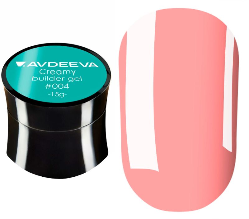 Victoria Avdeeva Nail gel Creamy builder gel No. 04, 15 ml