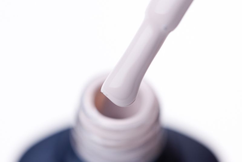 NUB 041 Moment of Triumph gel varnish (beige-gray, enamel), 8 ml