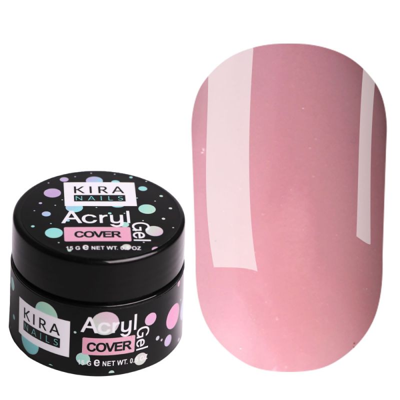УЦІНКА до 08.2026 Kira Nails Acryl Gel - Cover, 15 г