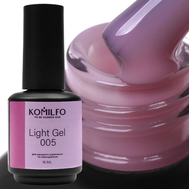 Komilfo Рідкий гель Light Gel 005, 15 мл