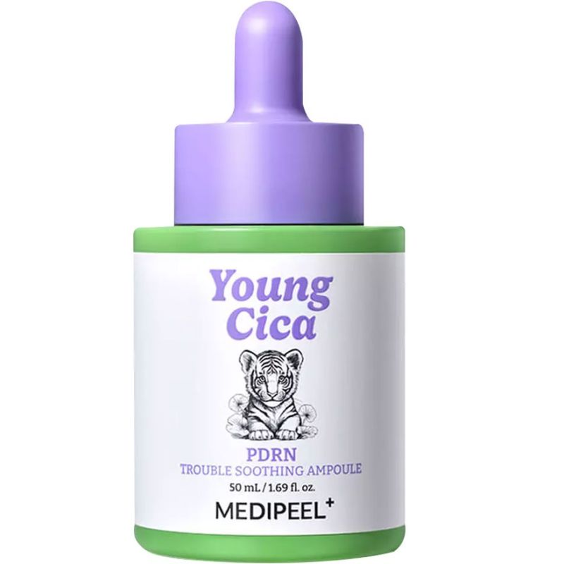 MEDI-PEEL Сироватка заспокійлива з екзосомами та PDRN Young Cica PDRN Trouble Soothing Ampoule, 50 мл