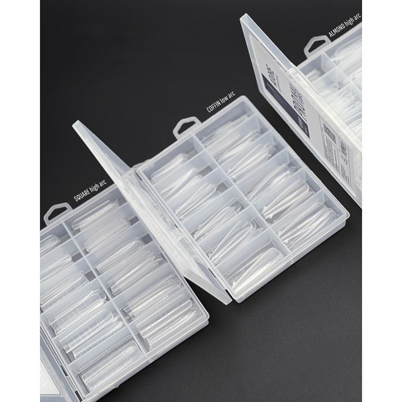 ADORE Professional Upper forms for extension PRO Nail Forms, ballers (coffin), 120 pcs