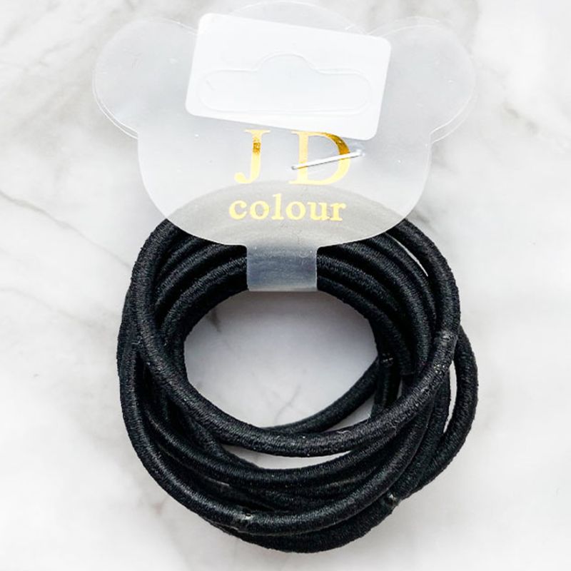 3 cm - monochromatic - the black - 10 pieces