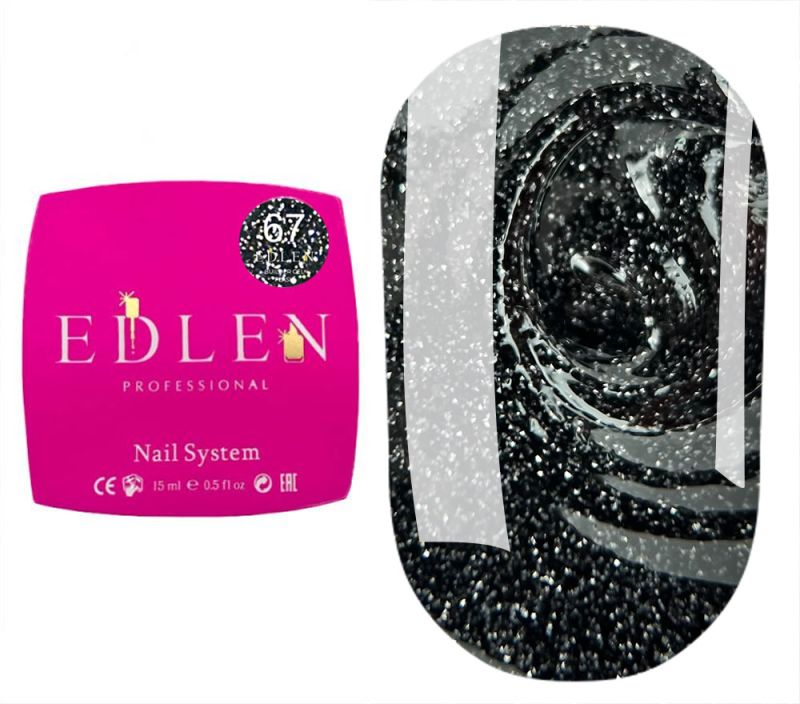 Edlen Гель для ногтей Builder gel Flash 67, 15 мл