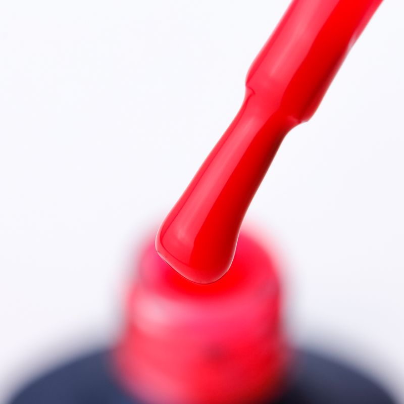Gel varnish NUB 212 (saturated crimson, enamel), 8 ml