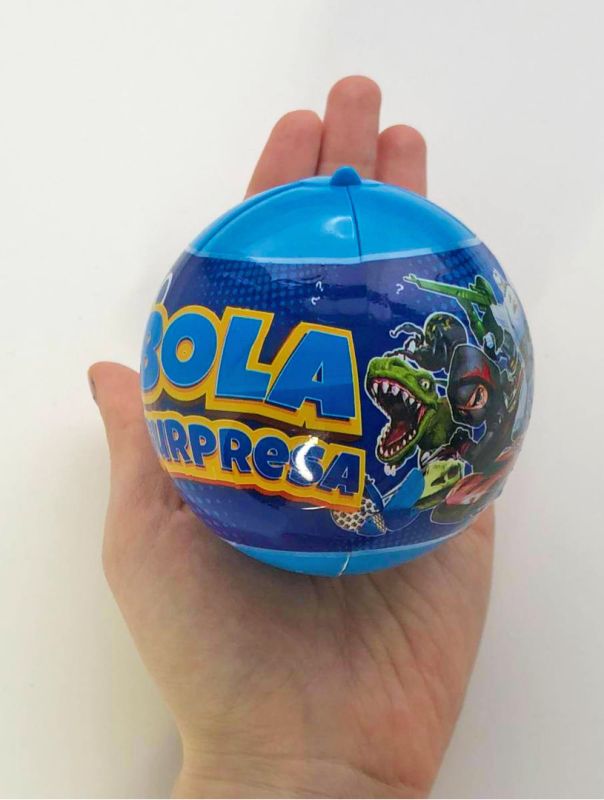 Ball - surprise 5 petals, blue