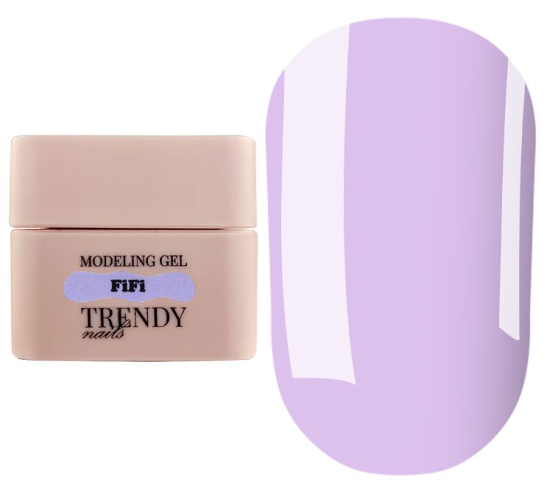 Trendy Nails Гель для нігтів Modeling Gel PoofyLand FiFi, 15 мл