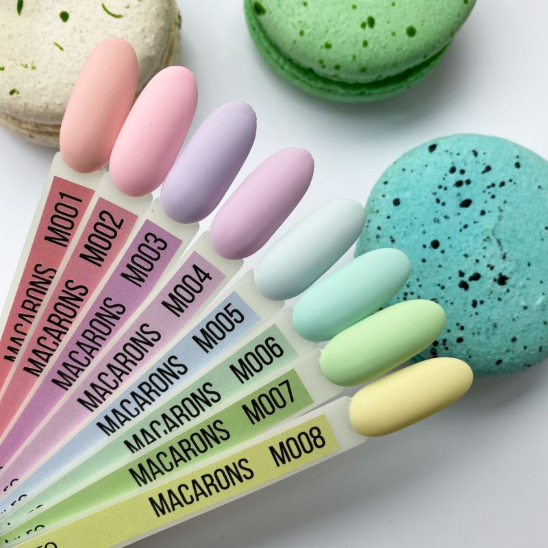 Гель-лак Komilfo Macarons M001, 8 мл