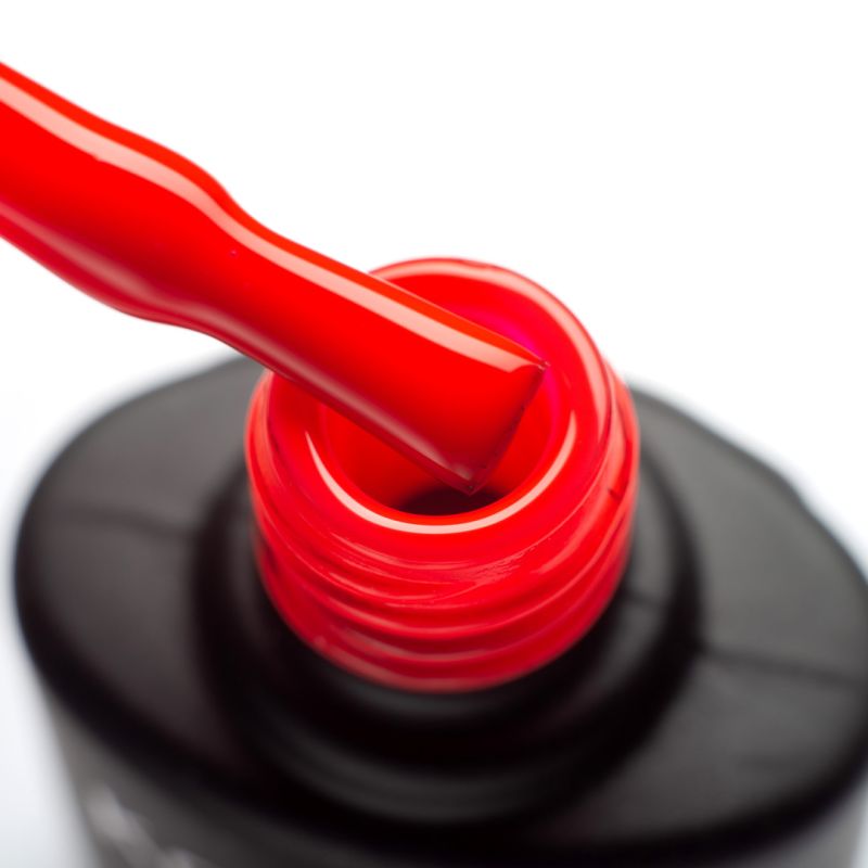 Gel Polish Komilfo Kaleidoscopic Collection K008 (bright red, neon), 8 ml.