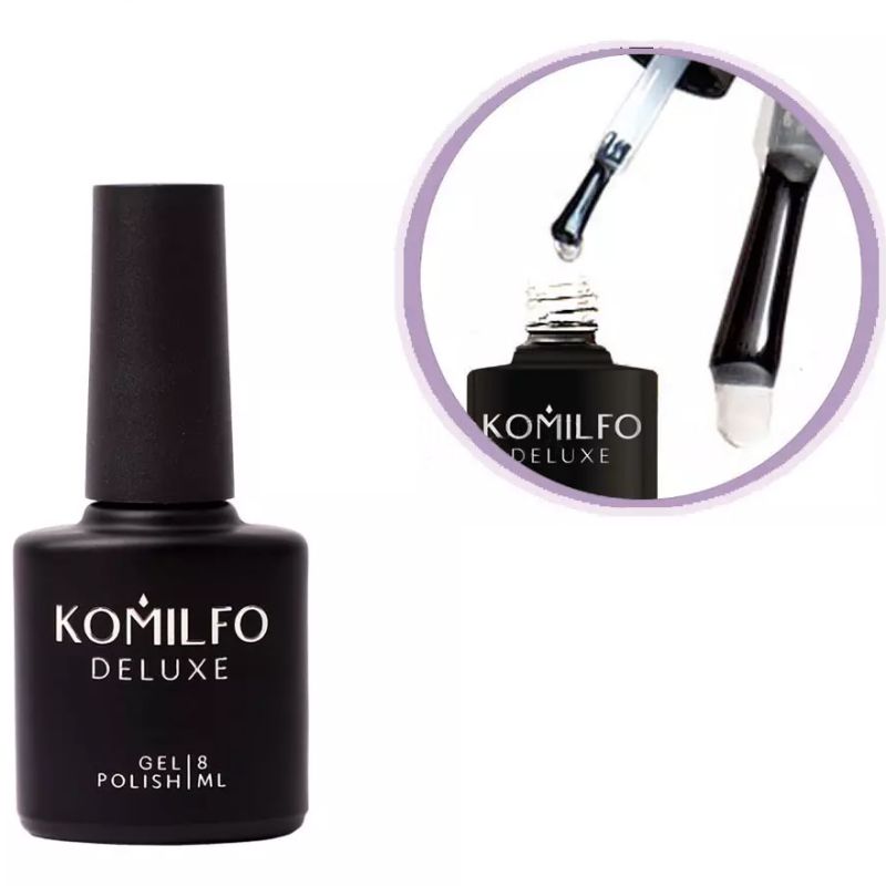 Komilfo Wipe Top - топ для гель-лака с липким слоем, 8 мл