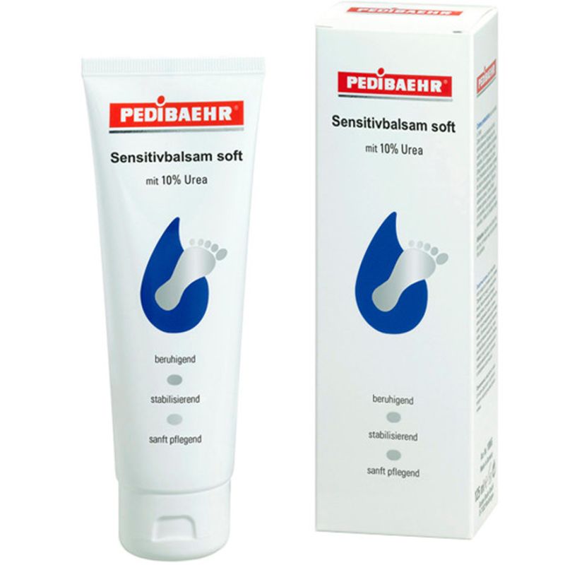BAEHR Sensitivbalsam Soft mit 10% Urea Foot Balm with 10% Urea, 125 ml