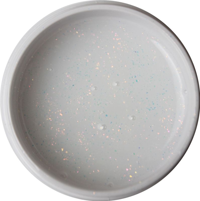 NailApex Gel without sawdust COMFORT GEL No. 14 (milk with flakes), 30 ml