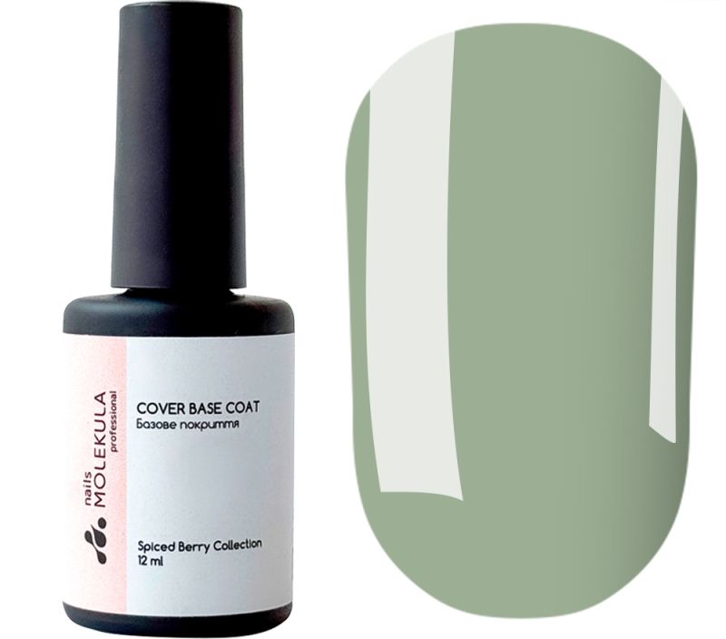 Molekula База для ногтей Spiced Berry Cover Base OLIVE BRANCH SP11 (оливковая ветка), 12 мл