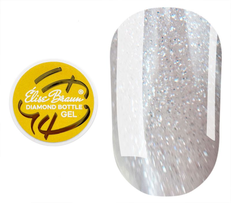 ELISE BRAUN DIAMOND BOTTLE GEL Гель для нігтів №01(без пензлика), 15 мл
