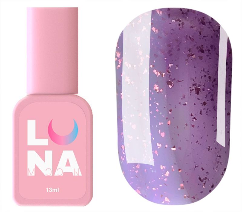 LUNA Yuki Base №11 (фиолетовый с поталью), 13 мл
