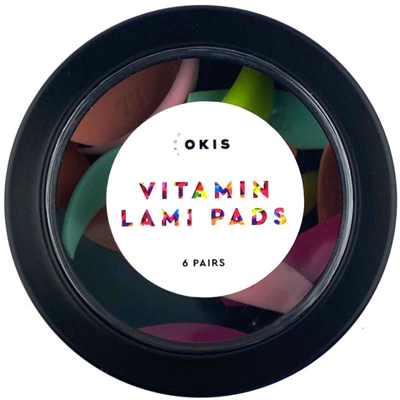 OKIS Brow Набор валиков для ламинирования Vitamin Lami 6 шт