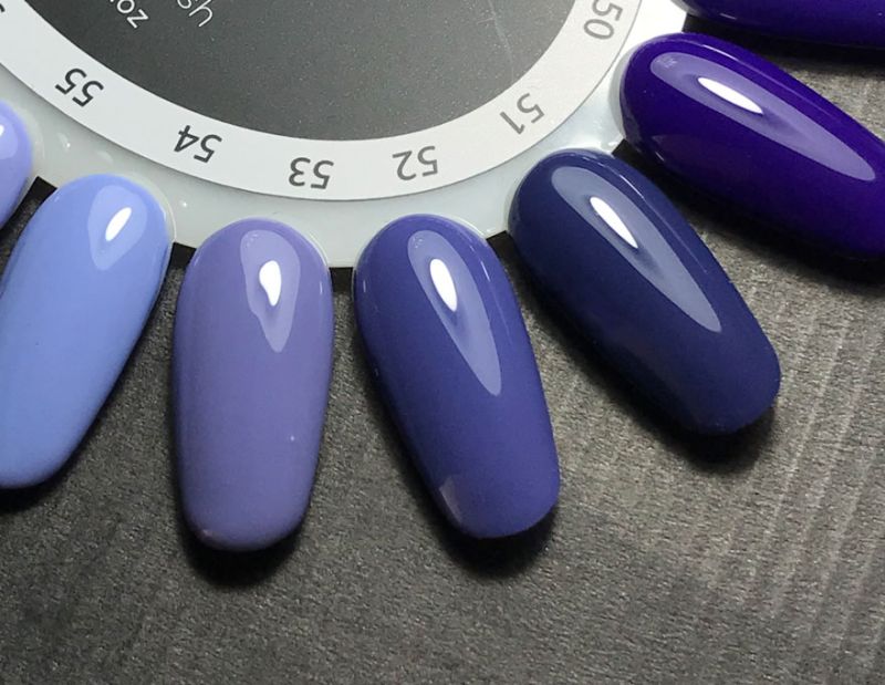 Гель-лак Couture Colour №052 (дымчатый синий, эмаль), 9 мл