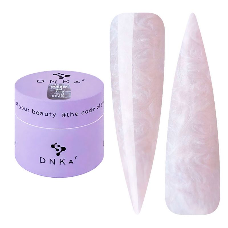 DNKa Гель для ногтей Builder Gel 0021 Pearl, 15 мл