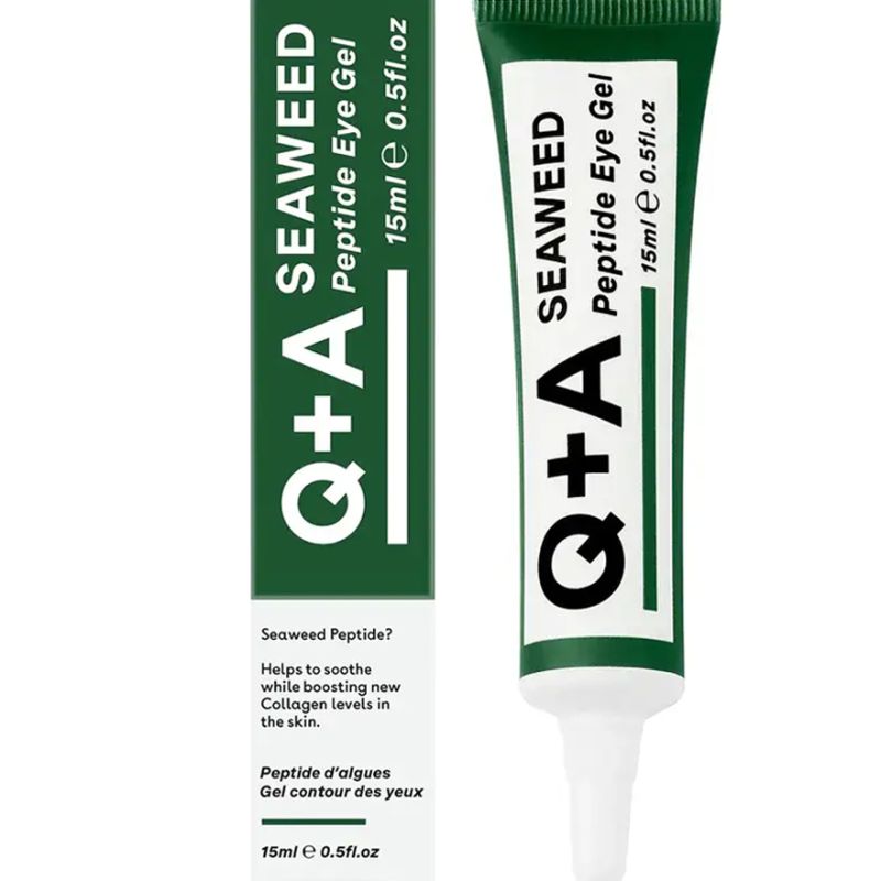 Q+A Гель для зоны вокруг глаз Seaweed Peptide Eye Gel, 15 мл