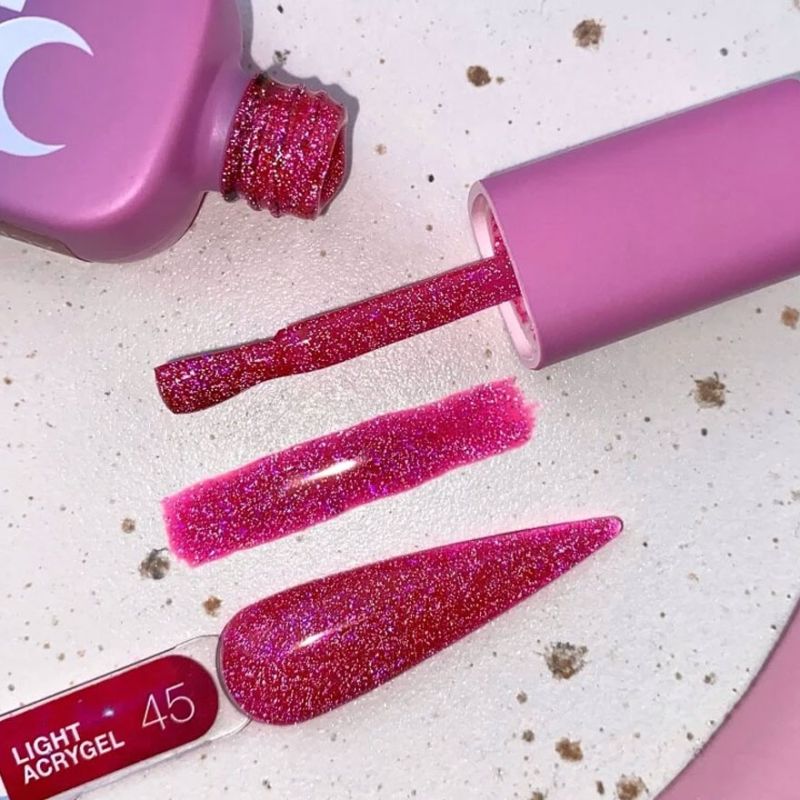 LUNA Гель жидкий светоотражающий Light Acrygel №45, 13 мл