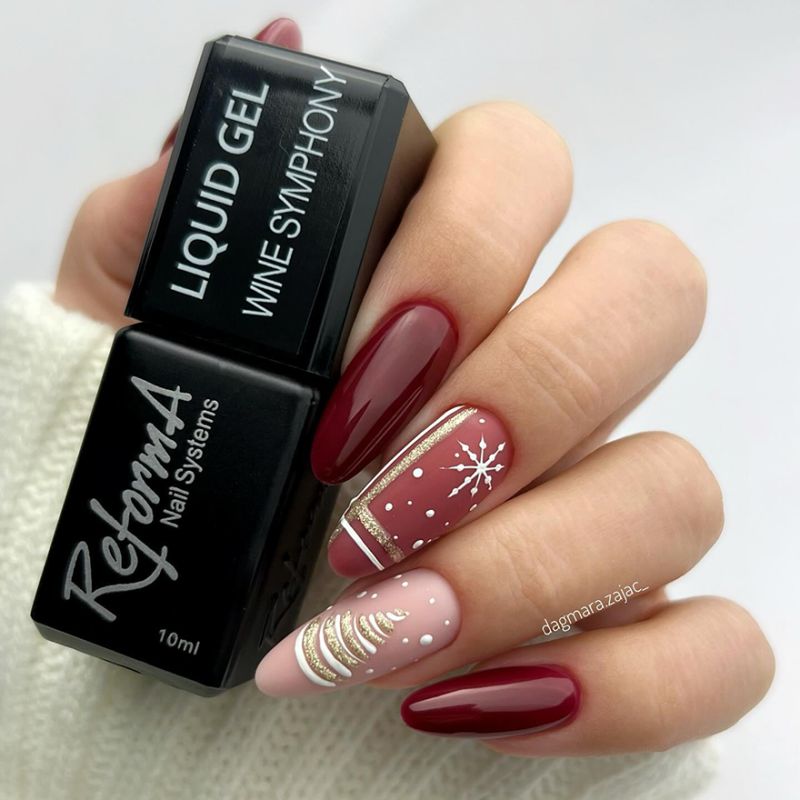 ReformA Гель для ногтей Liquid Gel Wine Symphony, 10 мл