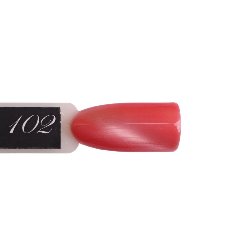 Gel Polish Komilfo Fantasy Cat's Eye 102 (pearl-coral, magnetic), 8 ml.