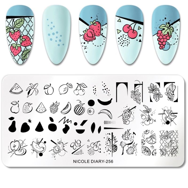 Nicole Diary Stamping Plate 256