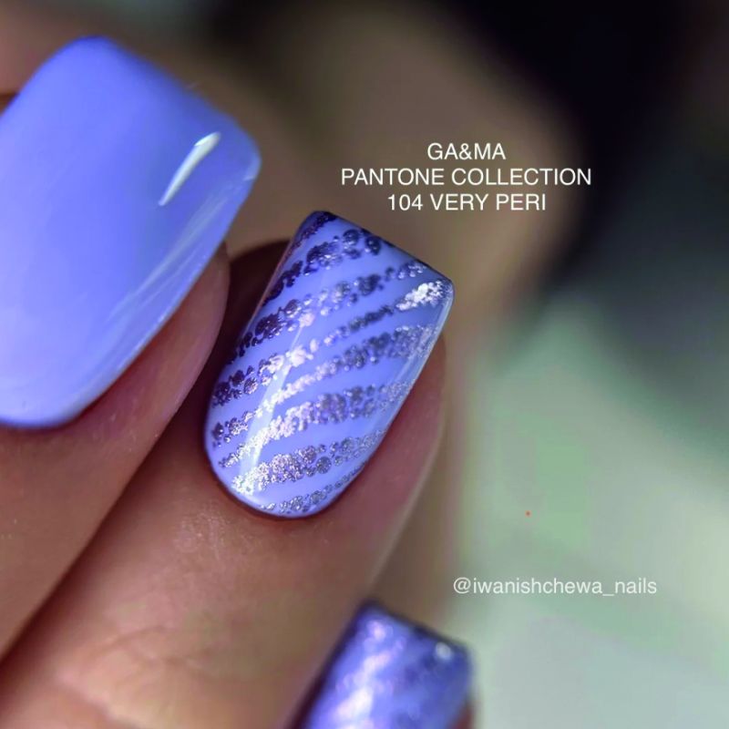 GA&MA Гель-лак Pantone collection 104 Very peri, 10 мл
