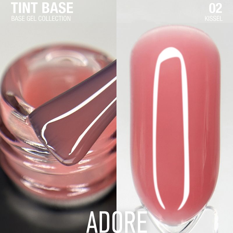 ADORE База для нігтів кольорова Tint Base №02, 15 мл