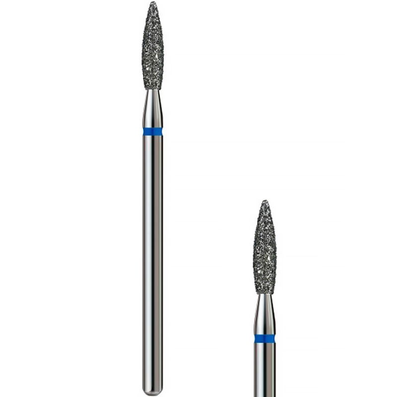 Formula Profi Premium Milling cutter diamond flame sharp Blue, diameter 0.23