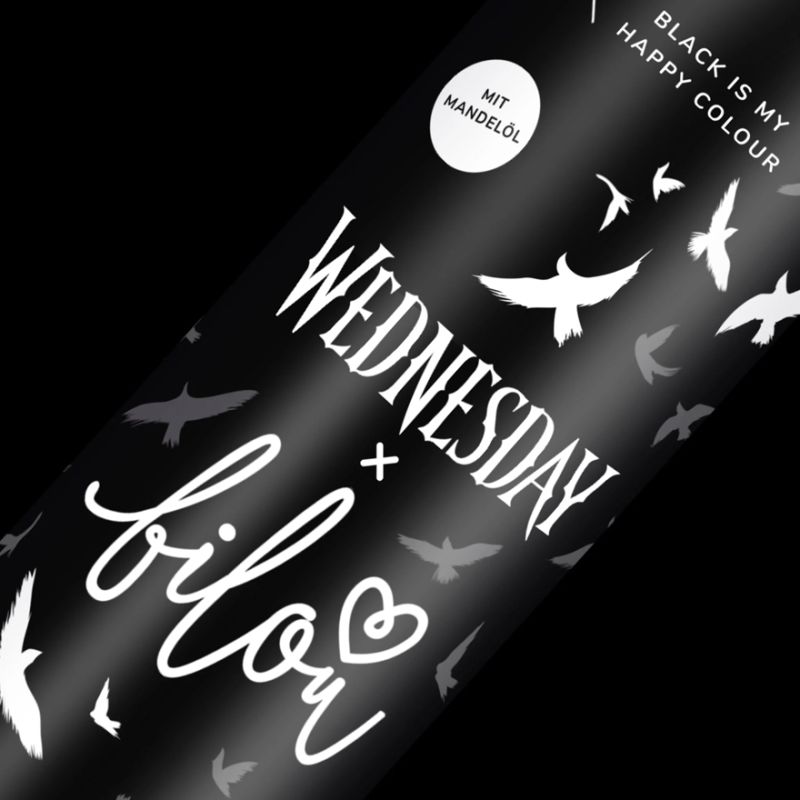 Bilou&Wednesday Shower foam Black Is My Happy, 200 ml