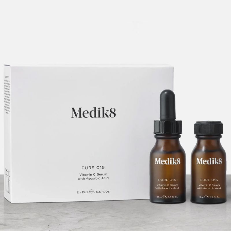 Medik8 Pure C15 Сироватка з 15% L аскорбіновою кислотою, 2x15 мл