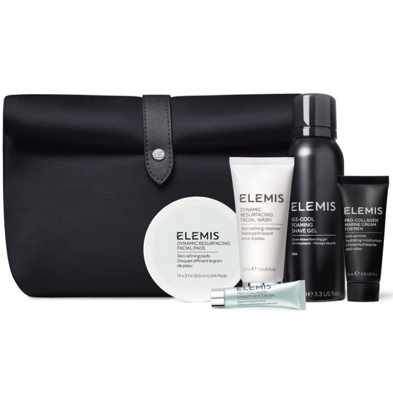 ELEMIS Набор бестселлеров в косметичке для него Kit The Grooming Collection Travel Skincare