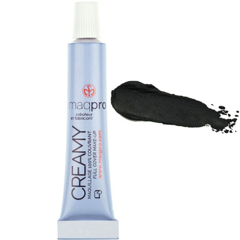 Maqpro Creamy Cream Pigment - Noir, 5 ml